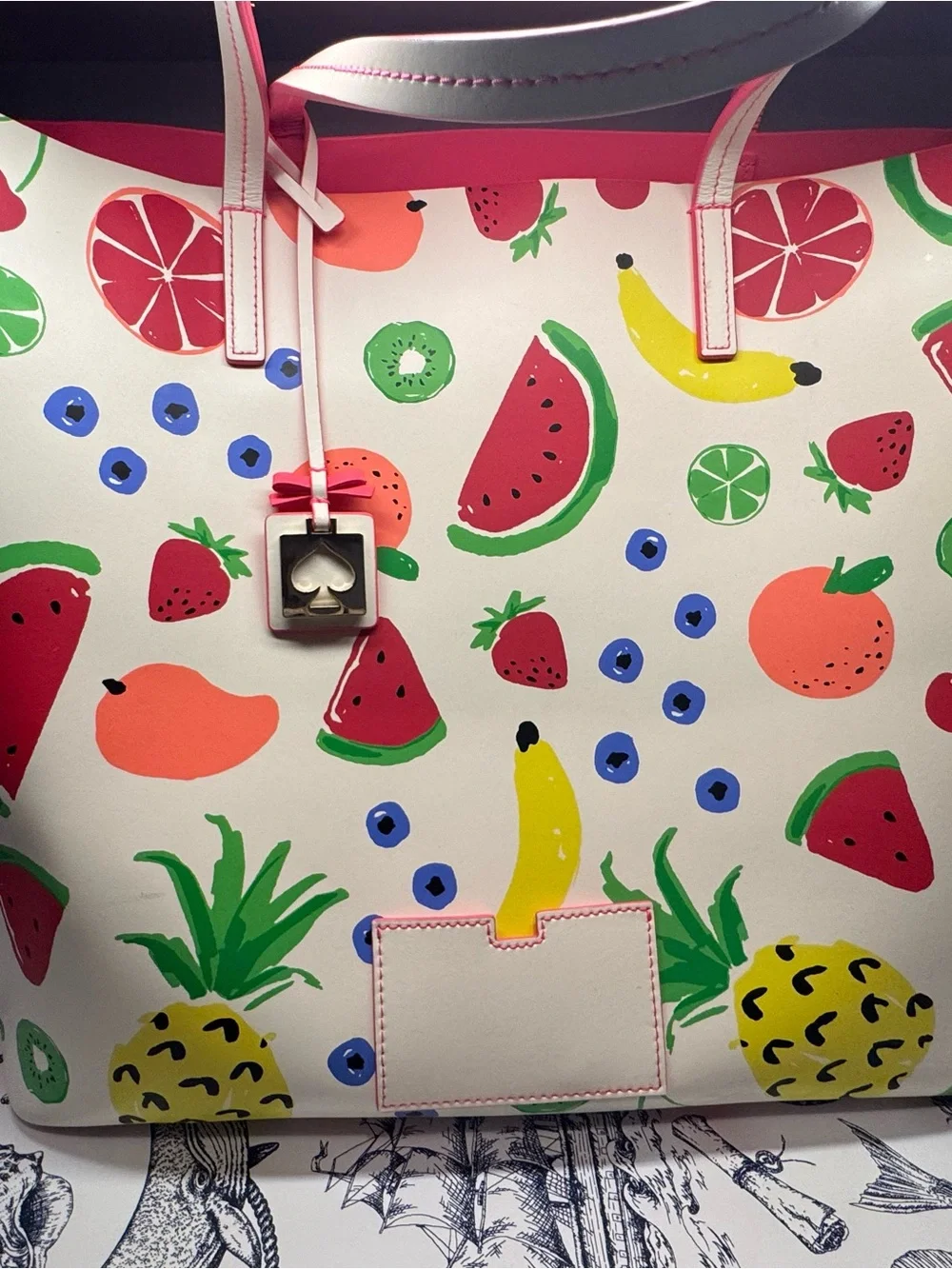 Kate spade New York “How Refreshing” Fruit Medley Large Tote